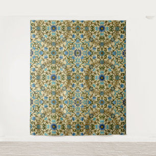 William Morris Antique 1873 Vine & Floral Pattern Tapestry