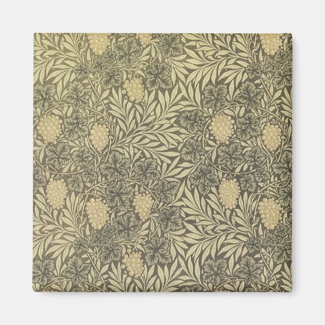 William Morris Antique Art Card 23 Magnet (Front)
