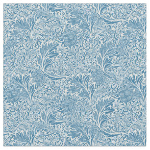 William Morris Apple Blue Pattern Fabric