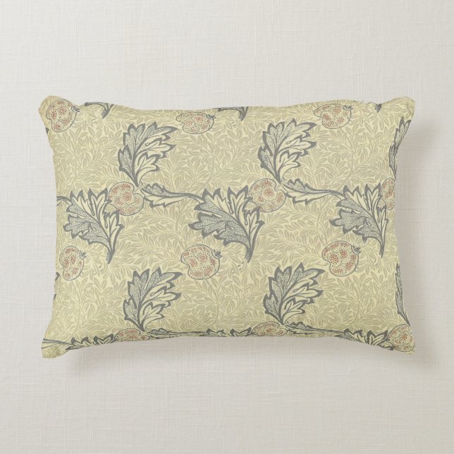 William Morris Apple Design Decorative Cushion (Front)