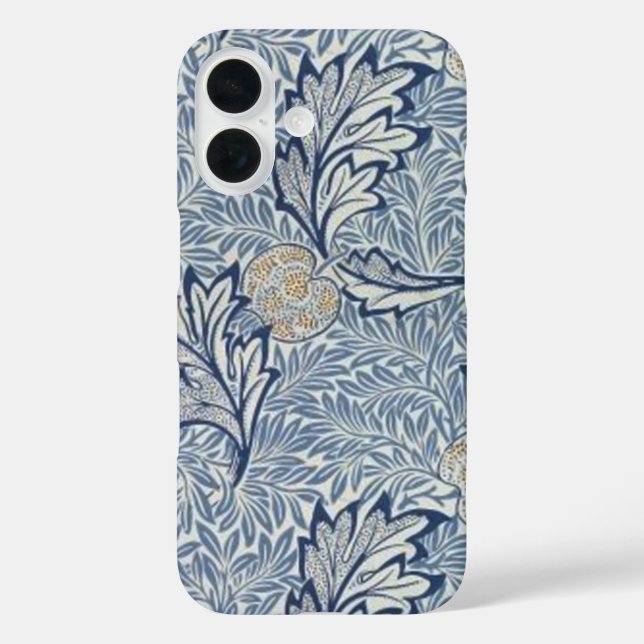 William Morris Apple Flower Floral Design Case-Mate iPhone Case (Back)