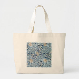 William Morris Apple Flower Floral Design Large Tote Bag