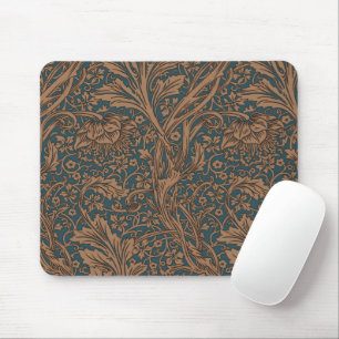 William Morris Arcadia Floral Pattern Classic Mouse Pad