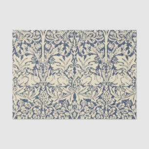 William Morris,art nouveau,pattern,grey,nature,vic Tissue Paper