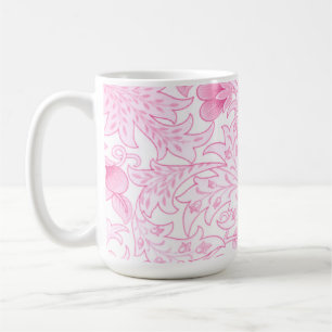 William Morris Artichoke Pale Pink Coffee Mug