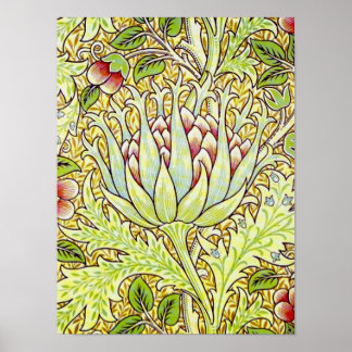 William Morris “Artichoke Poster