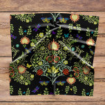 William Morris Arts And Crafts Pattern Scarf<br><div class="desc">Adapted from William Morris vintage wallpaper,  1917, called "Persian", courtesy of Brooklyn Museum. I deepened the colours and added the butterflies,  dragonflies and some curlicues.</div>