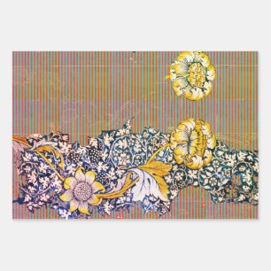 William Morris ARTS AND CRAFTS WRAPPING PAPER SET