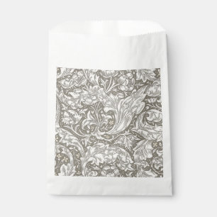 William Morris Bachelor's Button antique damask Favour Bags