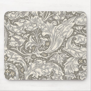 William Morris Bachelor's Button antique damask Mouse Pad