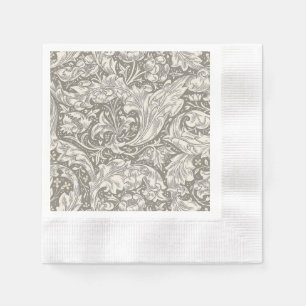 William Morris Bachelor's Button antique damask Napkin