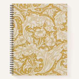 William Morris Bachelor's Button Flower Classic Notebook