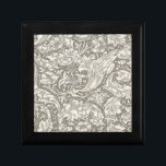 William Morris Bachelor's Button Flower Floral Bot Gift Box<br><div class="desc">This elegant old world rich flower art design is the William Morris Bachelor's Button pattern,  a classic wallpaper design from 1892 created by William Morris for his line of English flower wallpaper.</div>