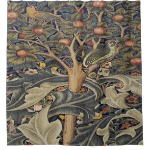 William Morris beautiful art nouveau work Shower Curtain