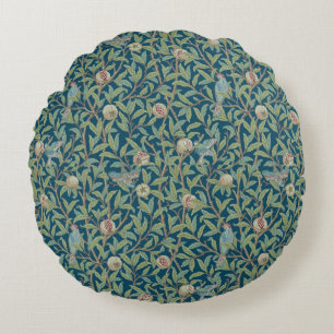 William Morris "Bird and Pomegranate" Round Cushion