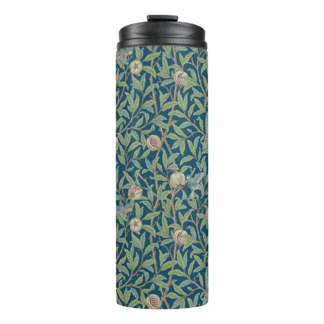 William Morris "Bird and Pomegranate"  Thermal Tumbler (Front)