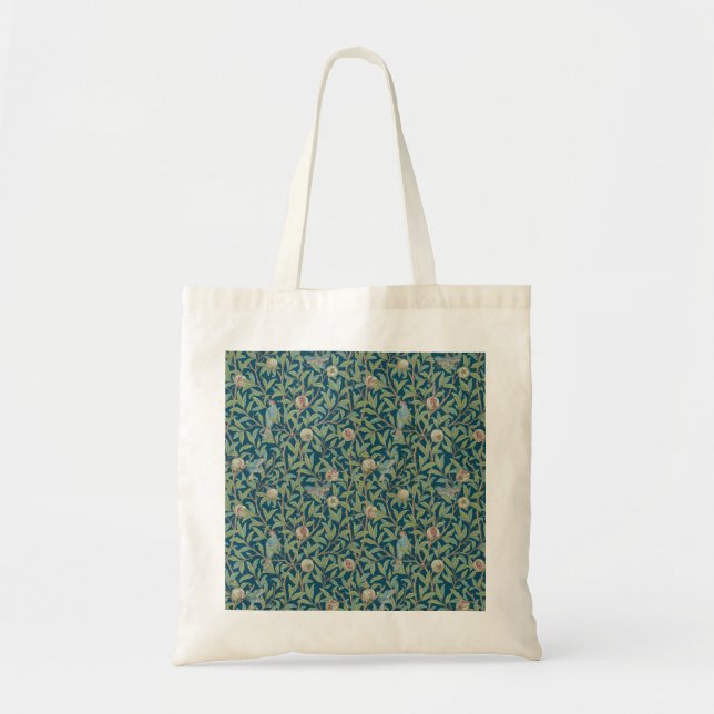 William Morris Bird and Pomegranate Tote Bag (Front)