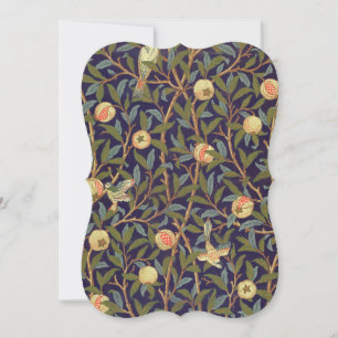 William Morris Bird And Pomegranate Vintage Art