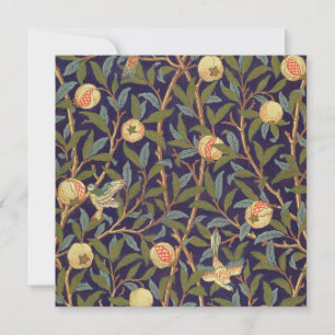 William Morris Bird And Pomegranate Vintage Art