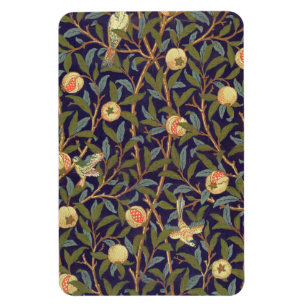 William Morris Bird And Pomegranate Vintage Art Magnet