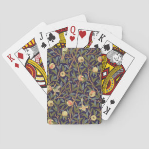 William Morris Bird And Pomegranate Vintage Art Playing Cards