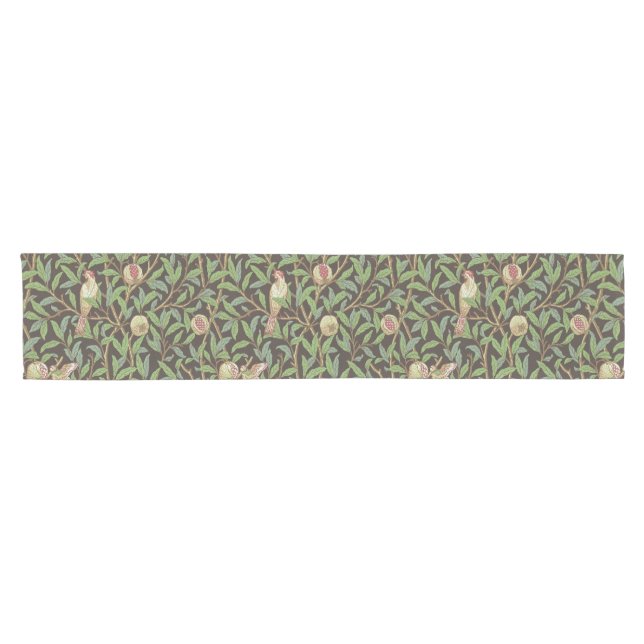 William Morris "Bird & Pomegranate" 2. Short Table Runner (Horizontal)