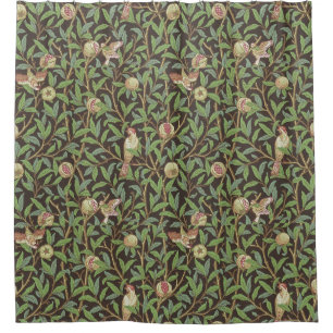 William Morris "Bird & Pomegranate" 2. Shower Curtain