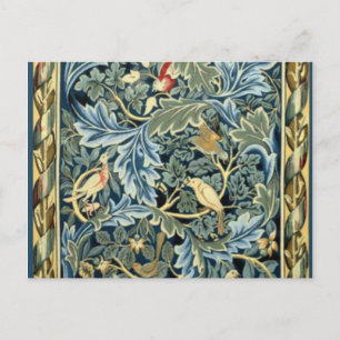 William Morris Birds and Acanthus Postcard