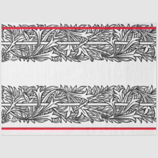 William Morris BLACK AND WHITE DESIGN TISSUE PAPER
