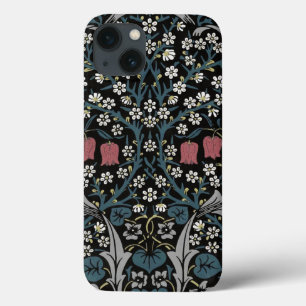 William Morris Blackthorn Floral Art Nouveau iPhone 13 Case