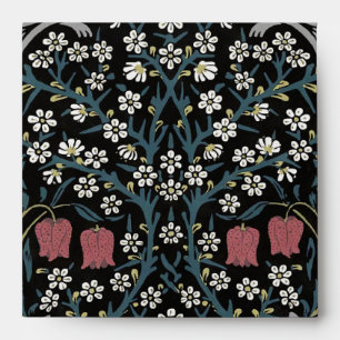 William Morris Blackthorn Floral Art Nouveau Envelope