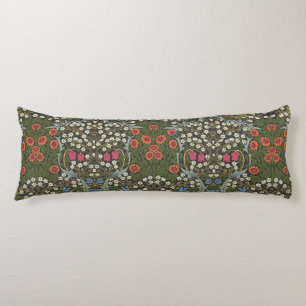 William Morris Blackthorn Garden Flower Classic Body Cushion