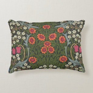 William Morris Blackthorn Garden Flower Classic Decorative Cushion
