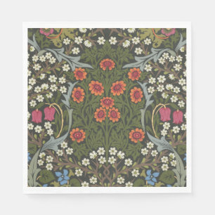 William Morris Blackthorn Garden Flower Classic Napkin