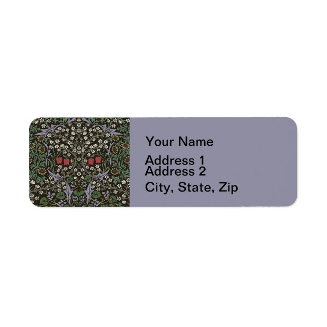 William Morris Blackthorn Tapestry Floral (Front)