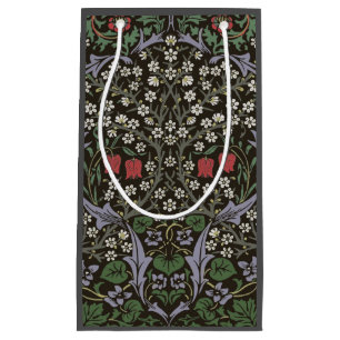 William Morris Blackthorn Tapestry Floral Small Gift Bag