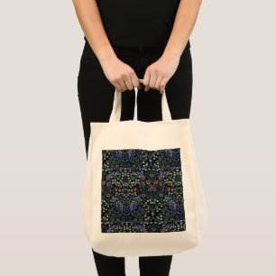 William Morris Blackthorn Victorian Wallpaper Tote Bag