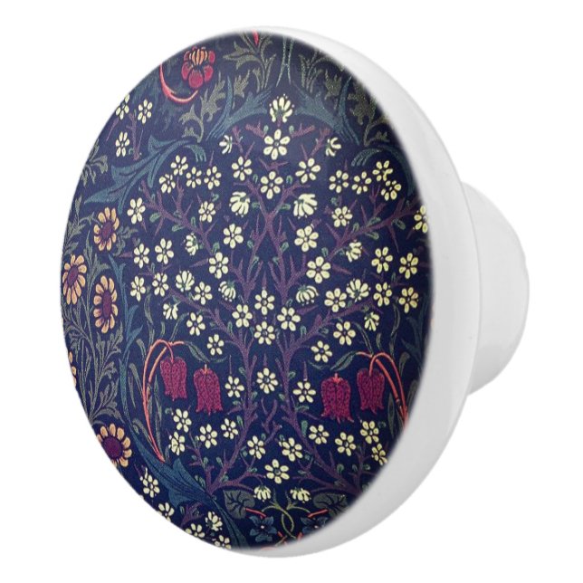 William *Morris Blackthorne Strawberry Thief | Ceramic Knob (Right)
