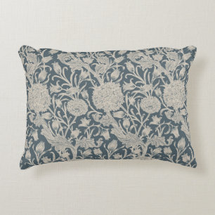 William Morris Blooms Vintage Art Nouveau style Decorative Cushion
