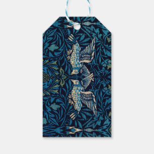 William Morris Blue Birds Tapestry Classic Gift Tags