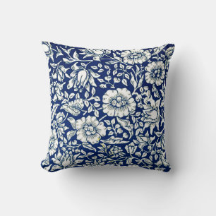 William Morris - Blue Mallow Cushion