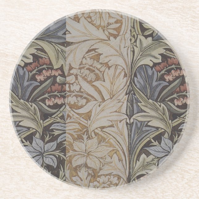 William Morris Bluebell Tapestry Botanical Classic Coaster (Front)