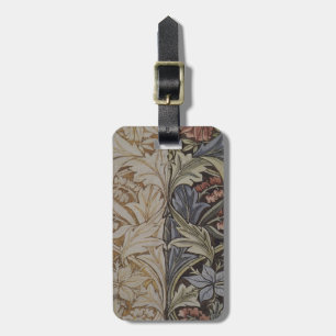 William Morris Bluebell Tapestry Botanical Classic Luggage Tag