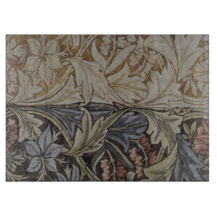 William Morris Bluebell Tapestry Design Cutting Board