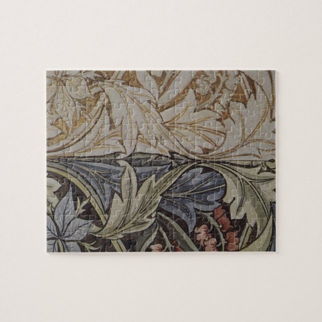 William Morris Bluebell Tapestry Design Jigsaw Puzzle (Horizontal)