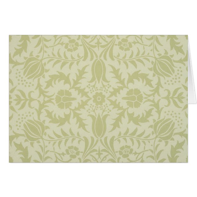 William Morris Borage Wedding Soft Green (Front Horizontal)