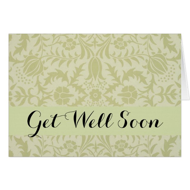 William Morris Borage Wedding Soft Green (Front Horizontal)