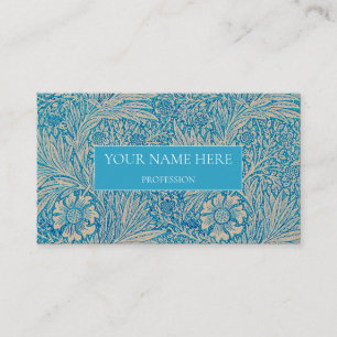 WILLIAM MORRIS BOTANICAL PATTERN BUSINESS CARD