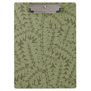 William Morris Branch Art Nouveau Classic Design Clipboard