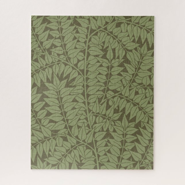 William Morris Branch Art Nouveau Classic Design Jigsaw Puzzle (Vertical)